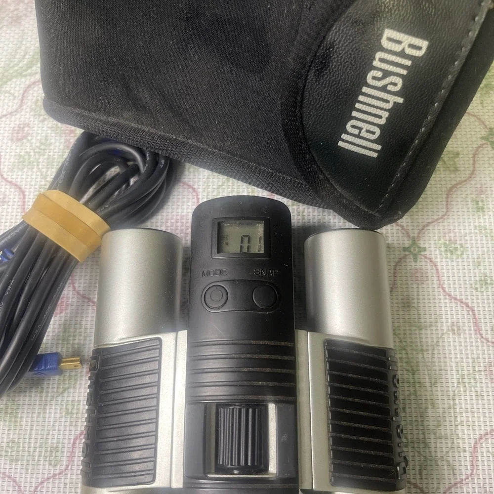 Bushnell Image View 10x25 Digital Camera Binoculars Model 11-1025 Tested‎ Works